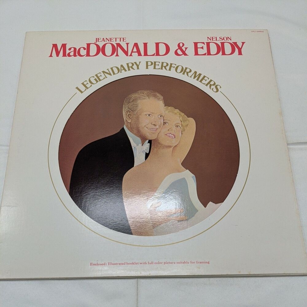 Jeanette MacDonald And Nelson Eddy – Legendary Performers 1977 RCA LP